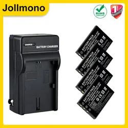 1500mAh NP-60 NP 60 NP60 Battery+LCD USB Charger for Samsung SLB-1037 for Fujifilm NP-60 Kodak KLIC-5000