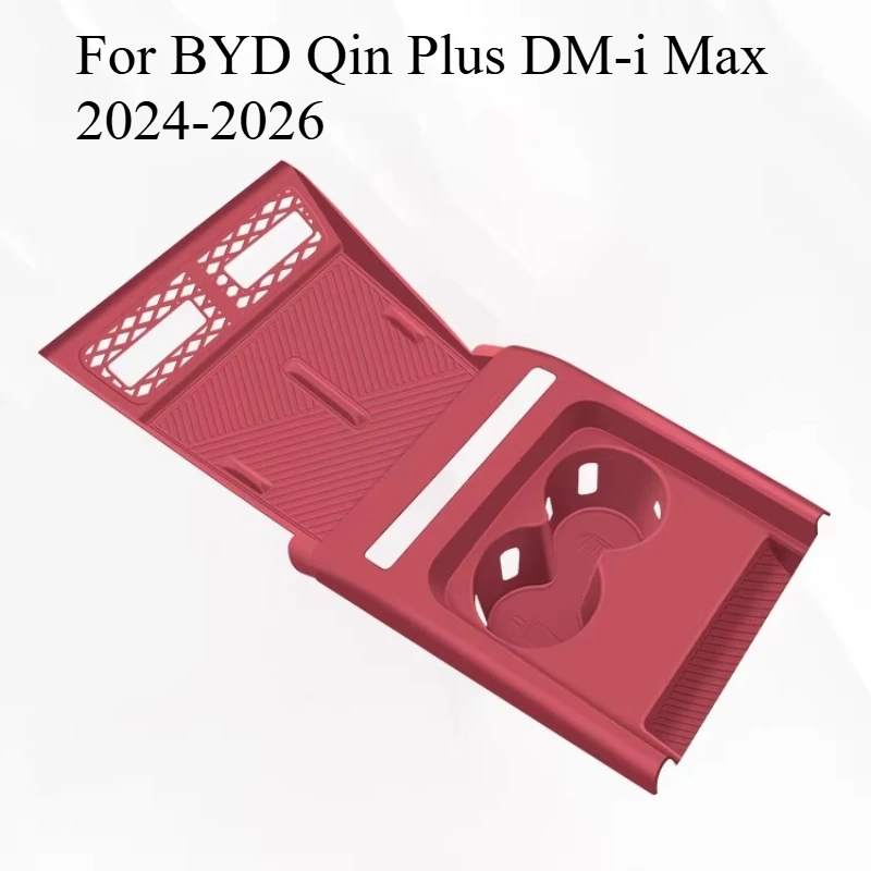 

For BYD Qin Plus DM-i Max 2024-2026 Center Console Accessories Kit - Non-Slip Silicone Pad Set for Dash Panel, Gear Shift Cover