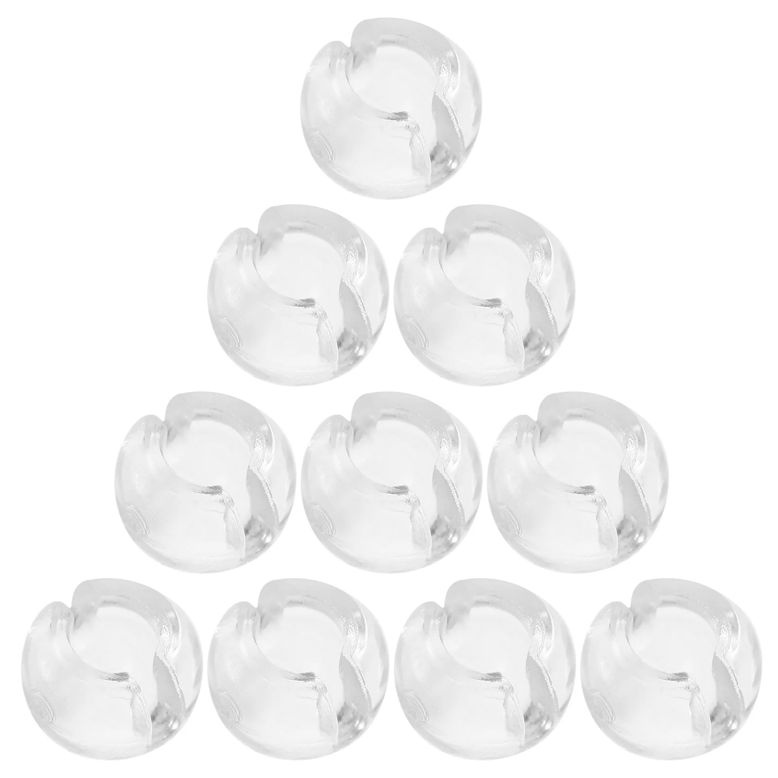 12pcs Bead Chain Crimp Stop Roller Blind Replacement Chain Stop Buckle For Curtains Invisible Secure Adjustable Decorative