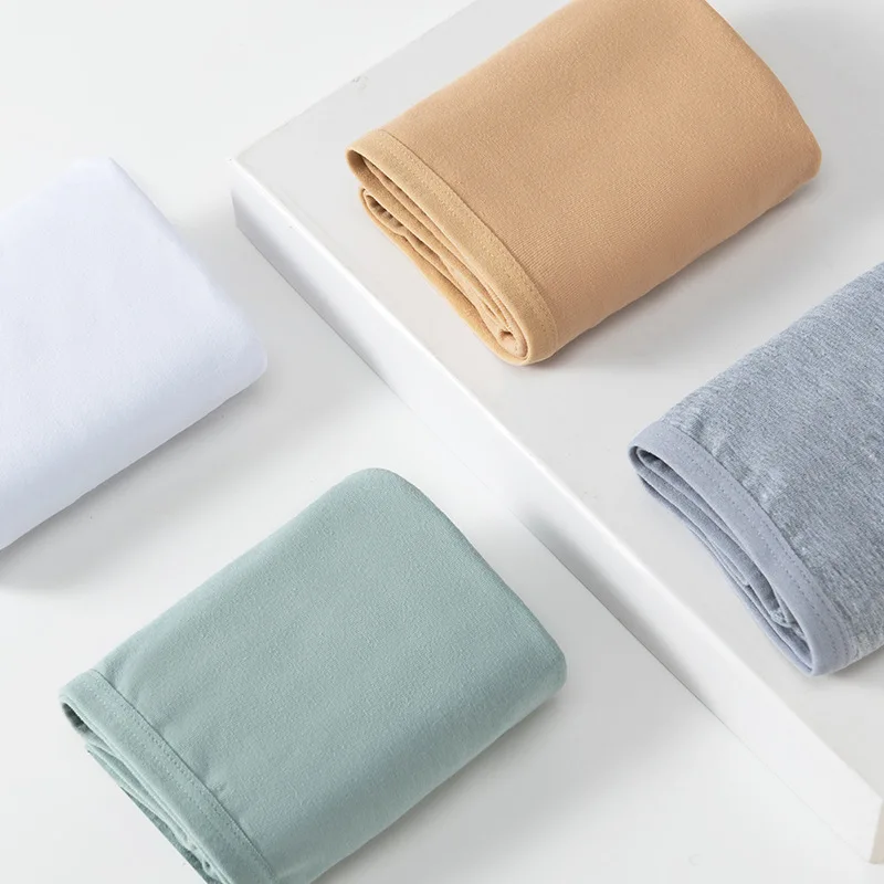 Slip da donna semplici senza design in puro cotone intimo antibatterico a vita bassa