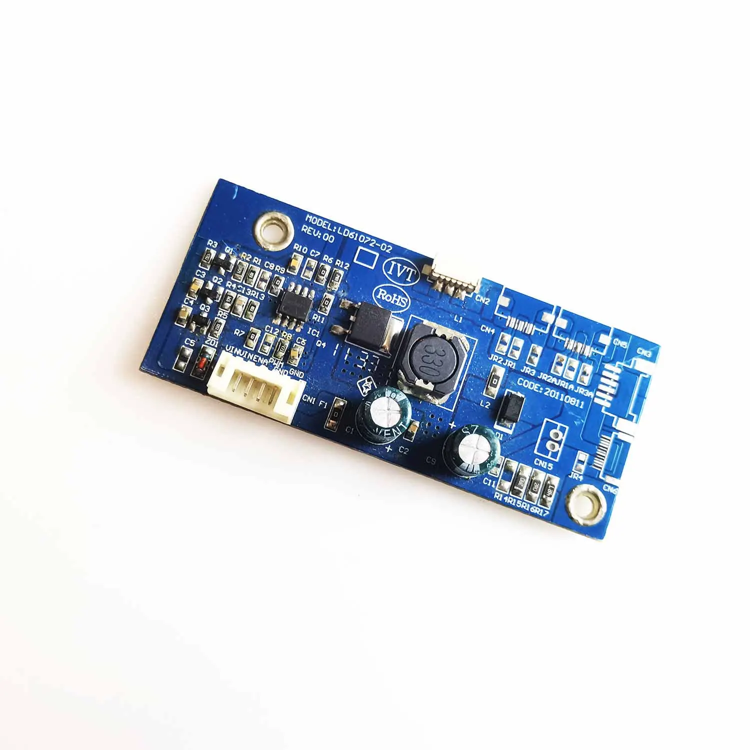 LED high voltage strip M0DEL:LD61072-02 REV:00 constant current plate