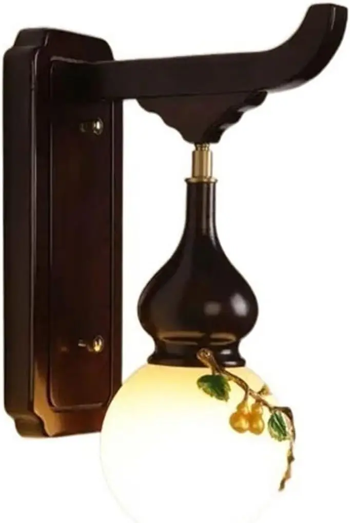 Wall Lights Wall Lamps Creative Gourd Shaped Decorative Wall Lamp Bedroom Living Room TV Background