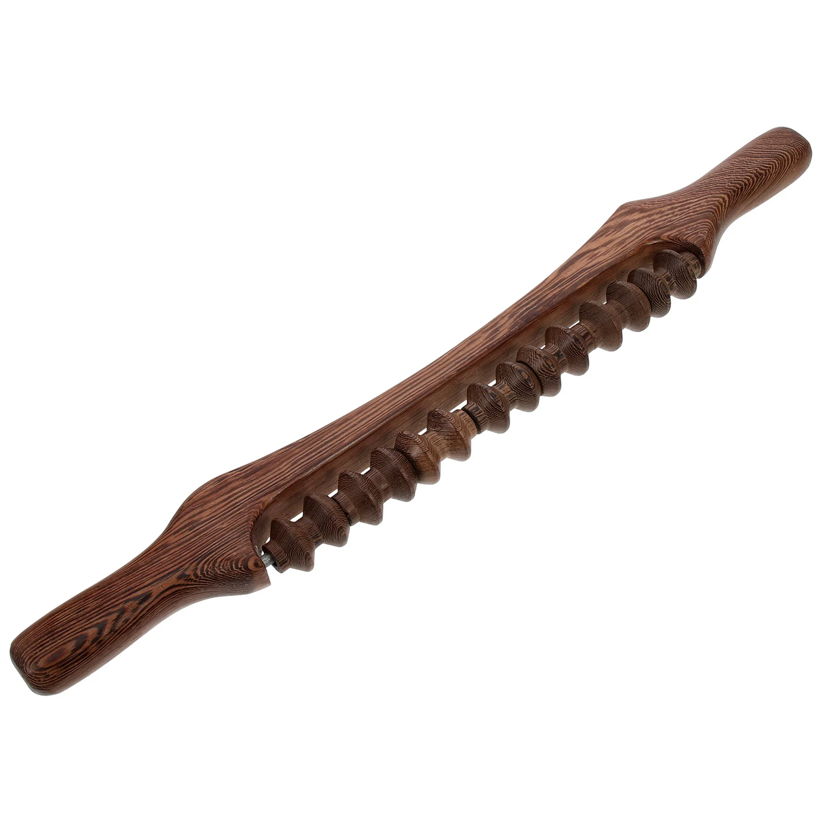 Compact Wooden Massager Back Roller Portable Design Easy to Use for Gentle Massage Stress Relief Muscle Pain Wooden Massager