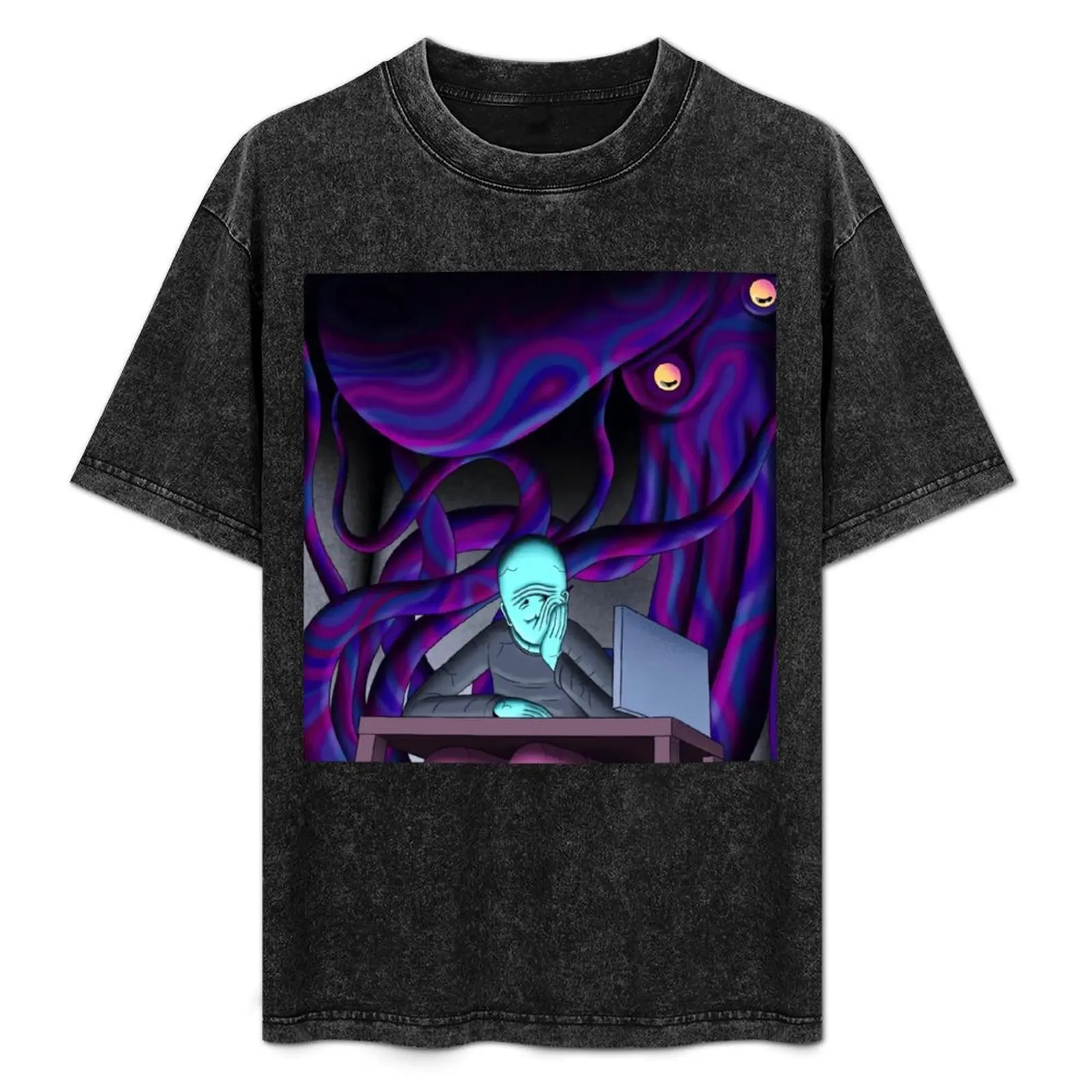 T-shirt Celestial Contemplation, T-shirt performant à séchage rapide