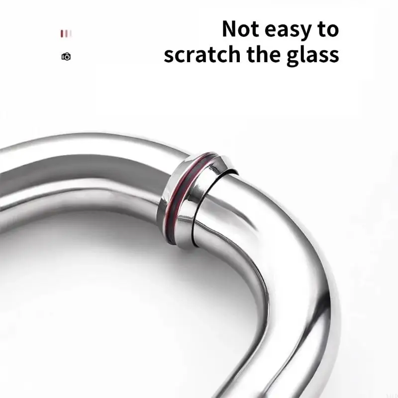 

652F Bathroom Grab Rod Stainless Steel Materials Safety Handles for Bathtubs and Toilet Support Easy Installion Designs