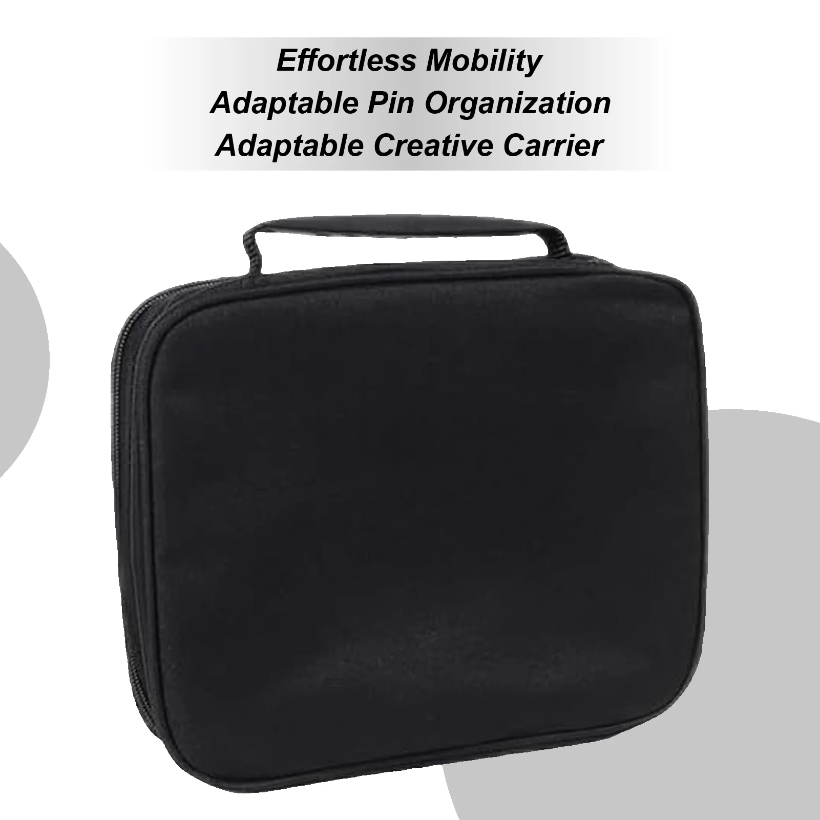

Pin Bag 6 Pages Pin Display Case Carrying Case Brooch Storage Organizer For Display Earrings Paper Clips Sports Events
