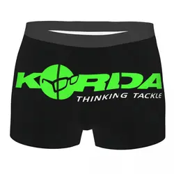 Korda Fishing Logo Boxer Shorts For Men 3D Printed Fish Carp Fisherman Gift Underwear Panties Briefs Soft Underpants