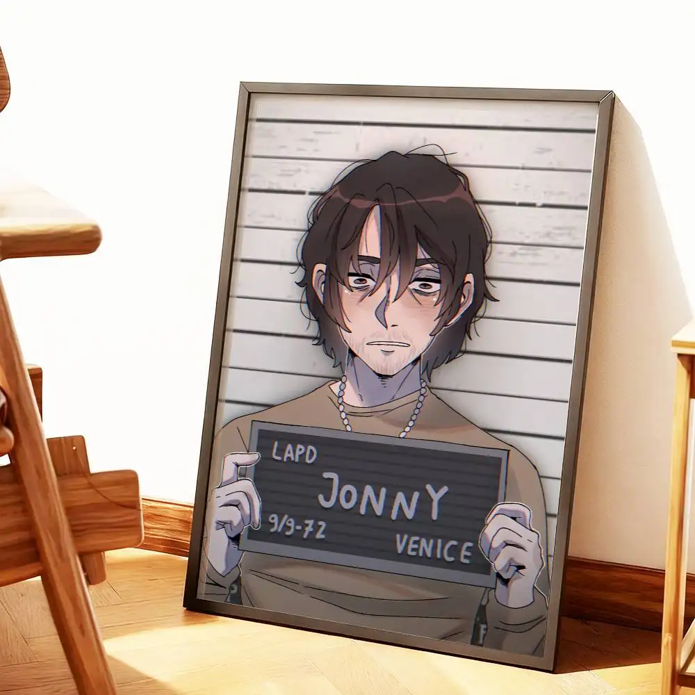 B-Boyfriend to D-Death Ren Vincent Poster Prints Wall Art Painting Picture Gift Living Room Bar