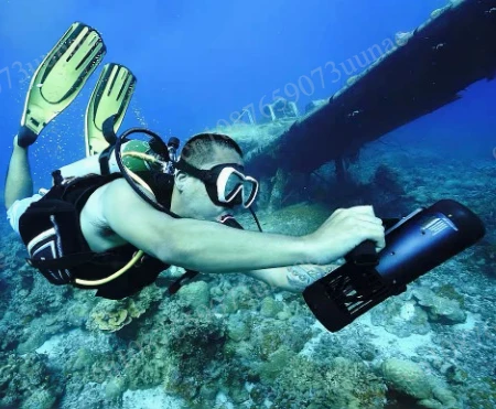 S1 Pro40m Waterproof Underwater Propulsion Water Scooter Snorkeling Diving Tools Swimming Free Diving Equipment