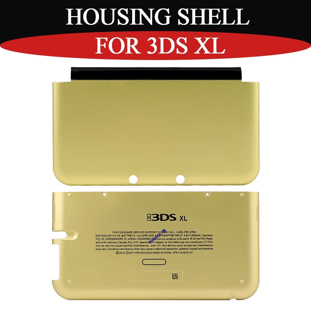 Neues hochwertiges Gehäuse für 3DS XL, Vorder- und Rückseite, 8 Farben, Ober- und Unterteil des Gehäuses für 3DS XL Zubehör