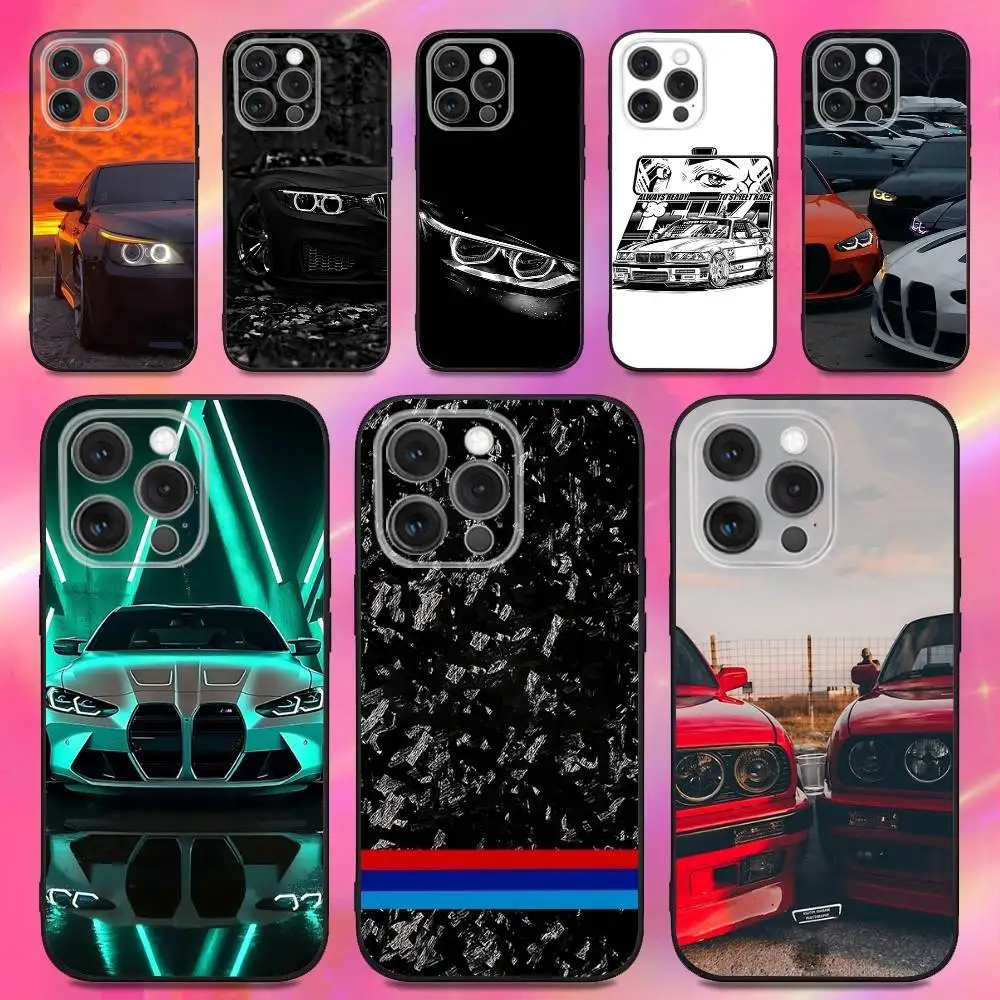 

Cool Car for B-BMWES Phone Case For iPhone 16,15,14,13,12,11,Pro,Max,Plus,X,XS,XR,SE,8,7,Mini,Soft Silicone Black Case