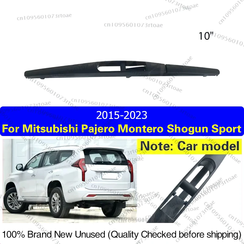 

10" Rear Windshield Windscreen Tailgate Window Wiper Blade For Mitsubishi Pajero Montero Shogun Sport 2015-2023 Car Accessories