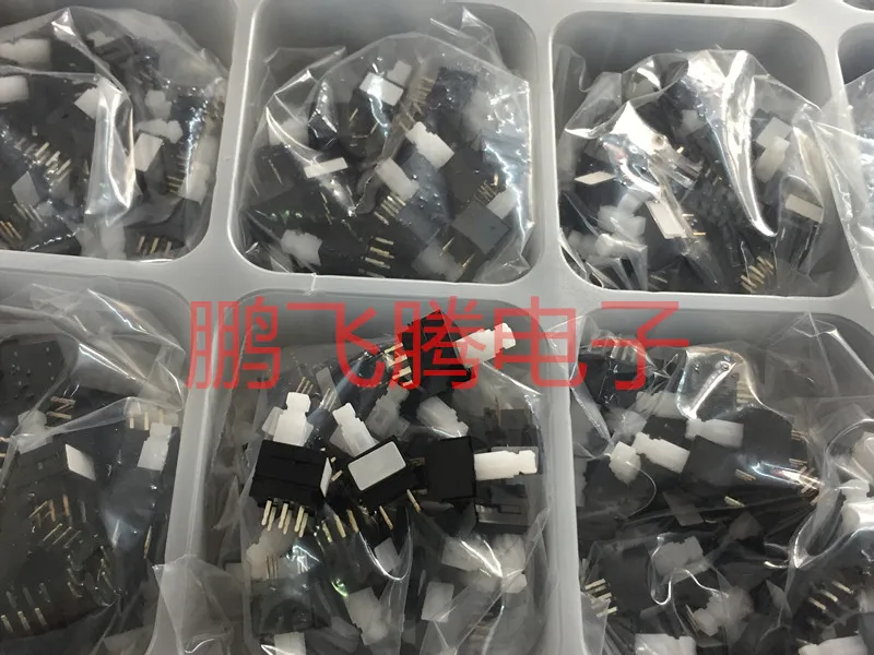 21pcs orginal new SPPH110800 LCD TV switch 6 feet eccentric self-locking 10*10*17.5