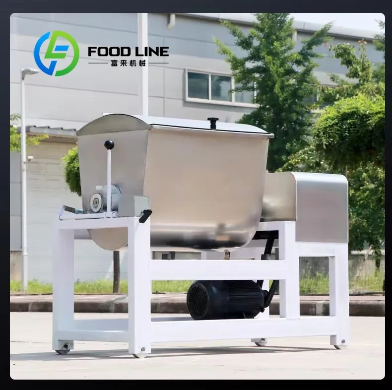 

Commercial Electric Simple Operation 200kg Dough Mixer Horizontal Flour Mixer