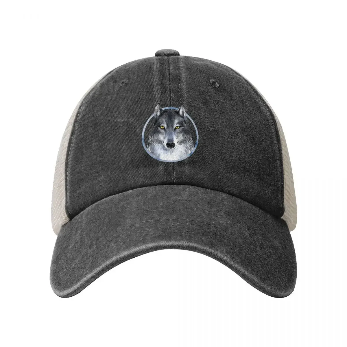 Grey Wolf Baseball Cap Gentleman Hat Hip Hop Horse Hat Women Men's