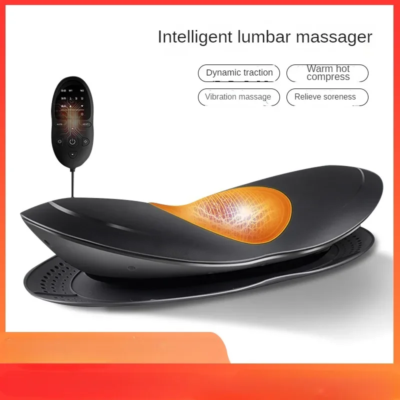 

Intelligent Lumbar Spine Massager with Vibration Hot Compress Relaxation Lumbar Spine Soothing Device with Remote Control