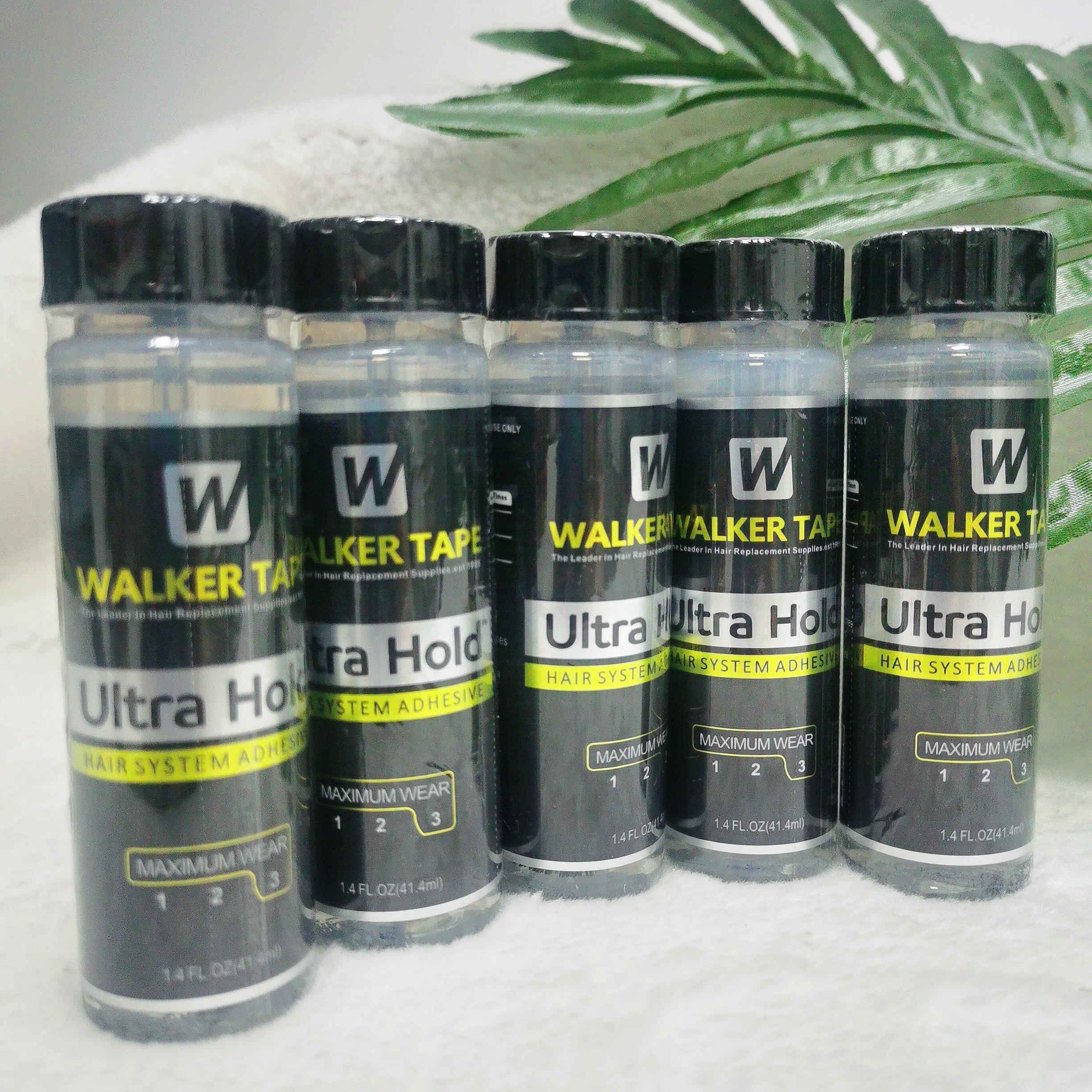 1.4LF.OZ 41.4ml Walker Tape Ultra Hold Hair System Adhesive Hair Replacement Lace Glue for Hair Toupee or Lace Wigs waterproof