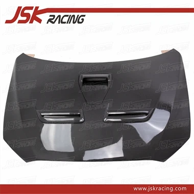 JSK STYLE CARBON FIBER HOOD for 2008-2015 MITSUBISHI LANCER EVOLUTION EVO 10
