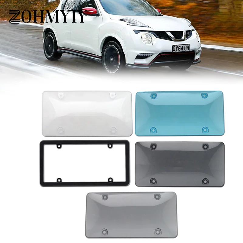 2x Clear Reflective Anti Speed Red Light Toll Camera Stopper License Plate Cover *100% Brand New, High Quality *This Product Is