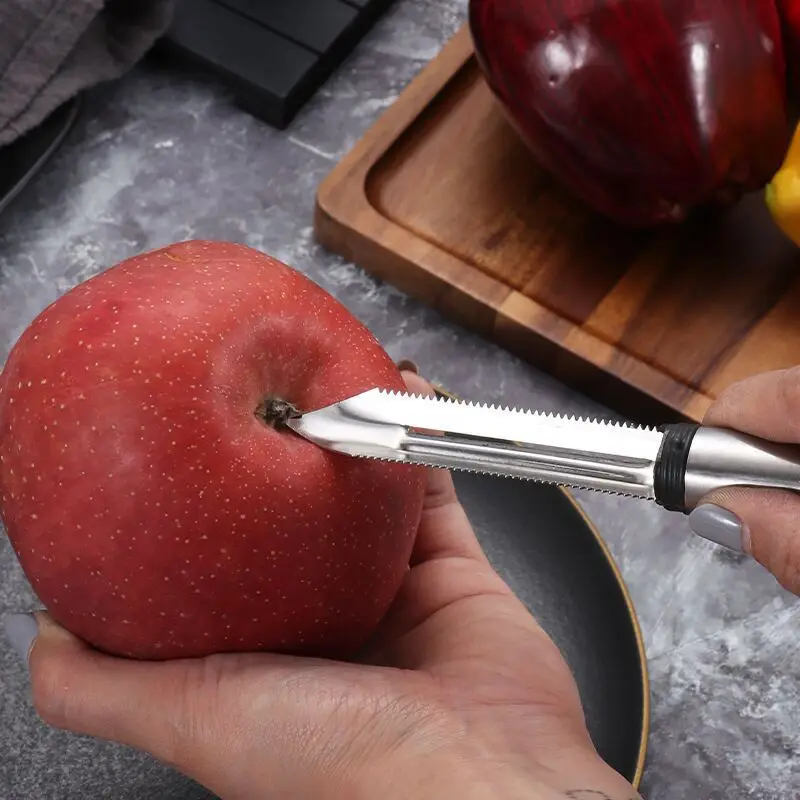 Stainless Steel Peeling Knife Fruit Peeler Household Fruit and Vegetable Melon and Fruit Planer Fruit Knife Peeler