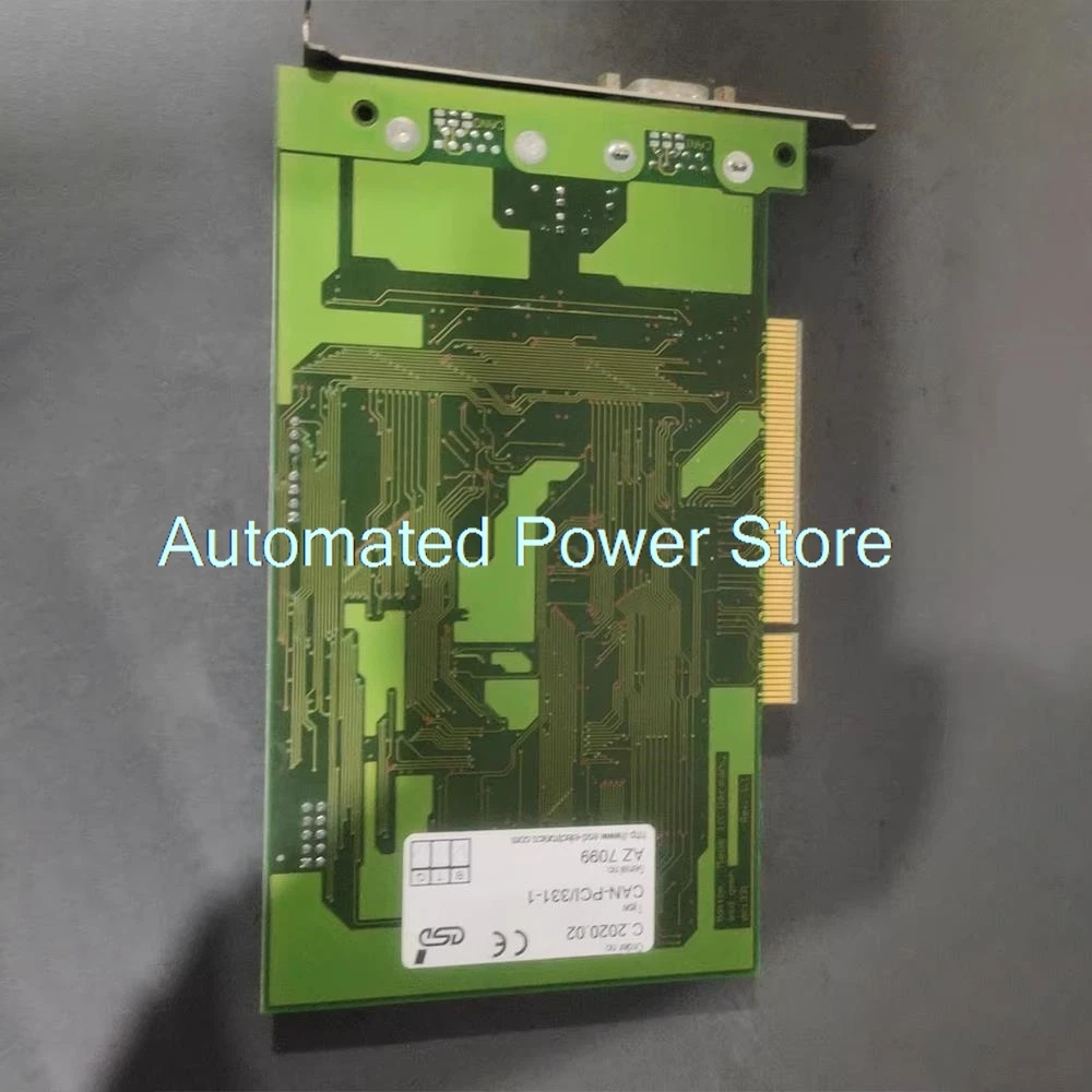 

Плата промышленного контрольно-измерительного оборудования PCi 331 REV.1.1 CAN-PCI/331-1 C.2020.02, плата сбора данных