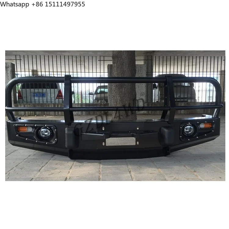 Heavy Duty Winch Front Bumper for Land Cruiser 80 Series 1992 1997