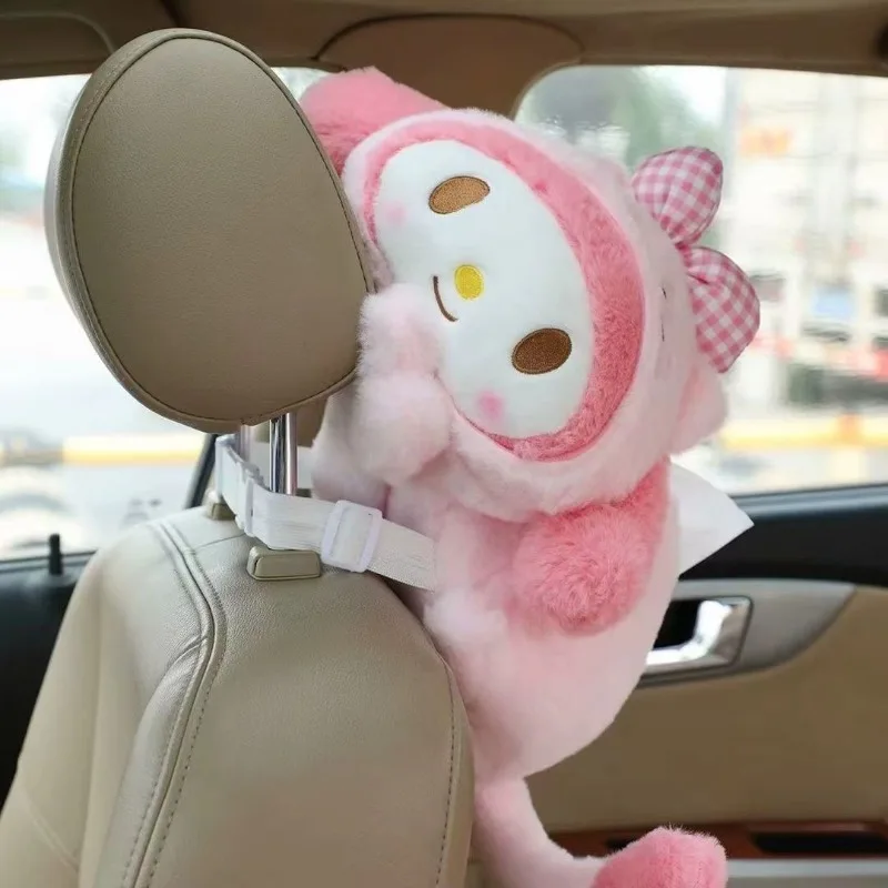 

Cinnamoroll Anime Kawaii Sanrio Lovely Doll Car Pendant Cute Cartoon Bed Pillow Tissue Paper Storage Birthday Gifts Toys
