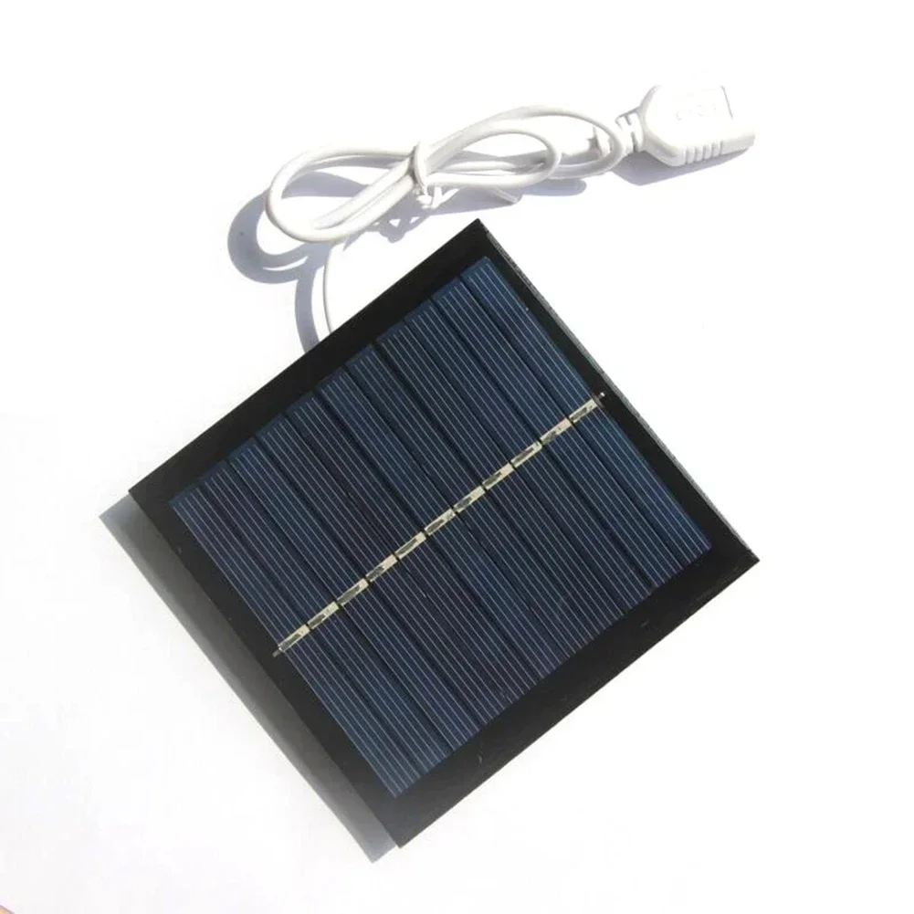 Monocrystalline Solar Panel USB Solar Charger For Areas Without Electricity Easy To Carry Excellent Low-light Effect