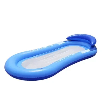 2026 Adult Inflatable Pool Float Raft  160*90 cm  Summer Pool Party Floating Lounger Chair Water Hammock pool floating bed