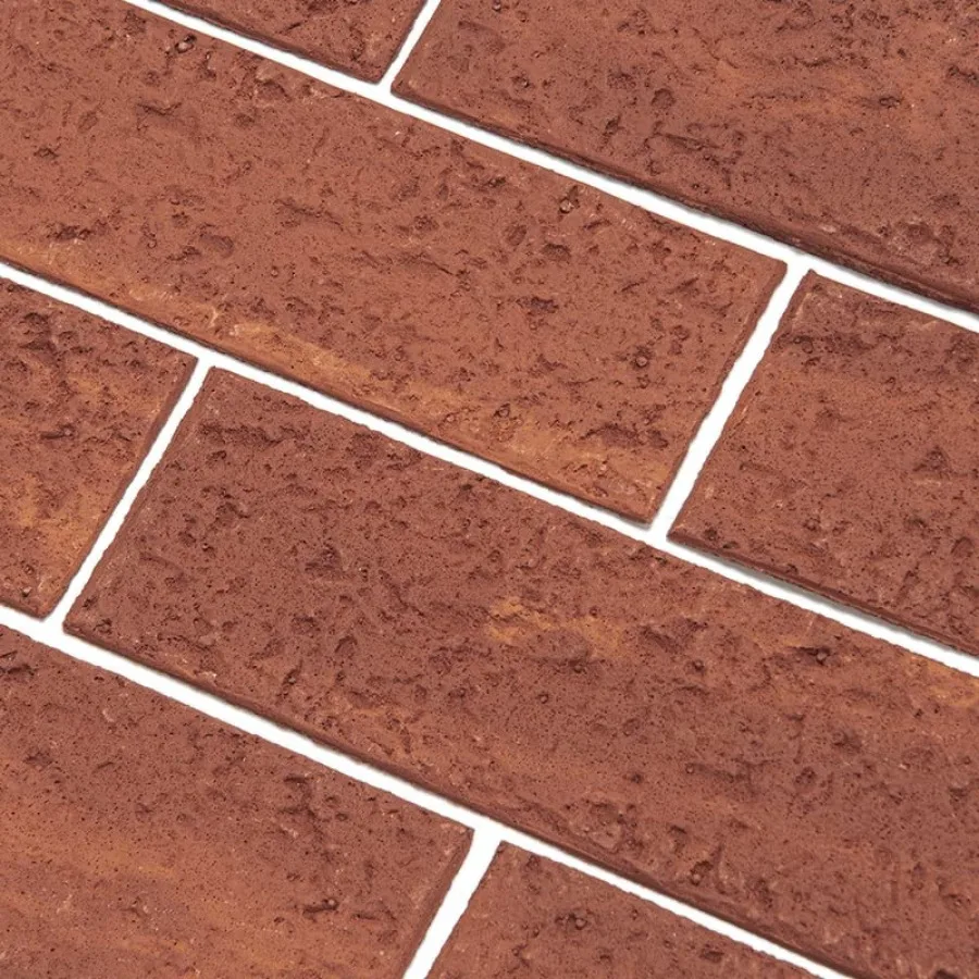 

100 Faux Brick Wall Tiles, Inorganic Minerals, 3D Thin Brick Veneers for Bedroom, Bathroom, Kitchen, Fireplace and Fence Wall P