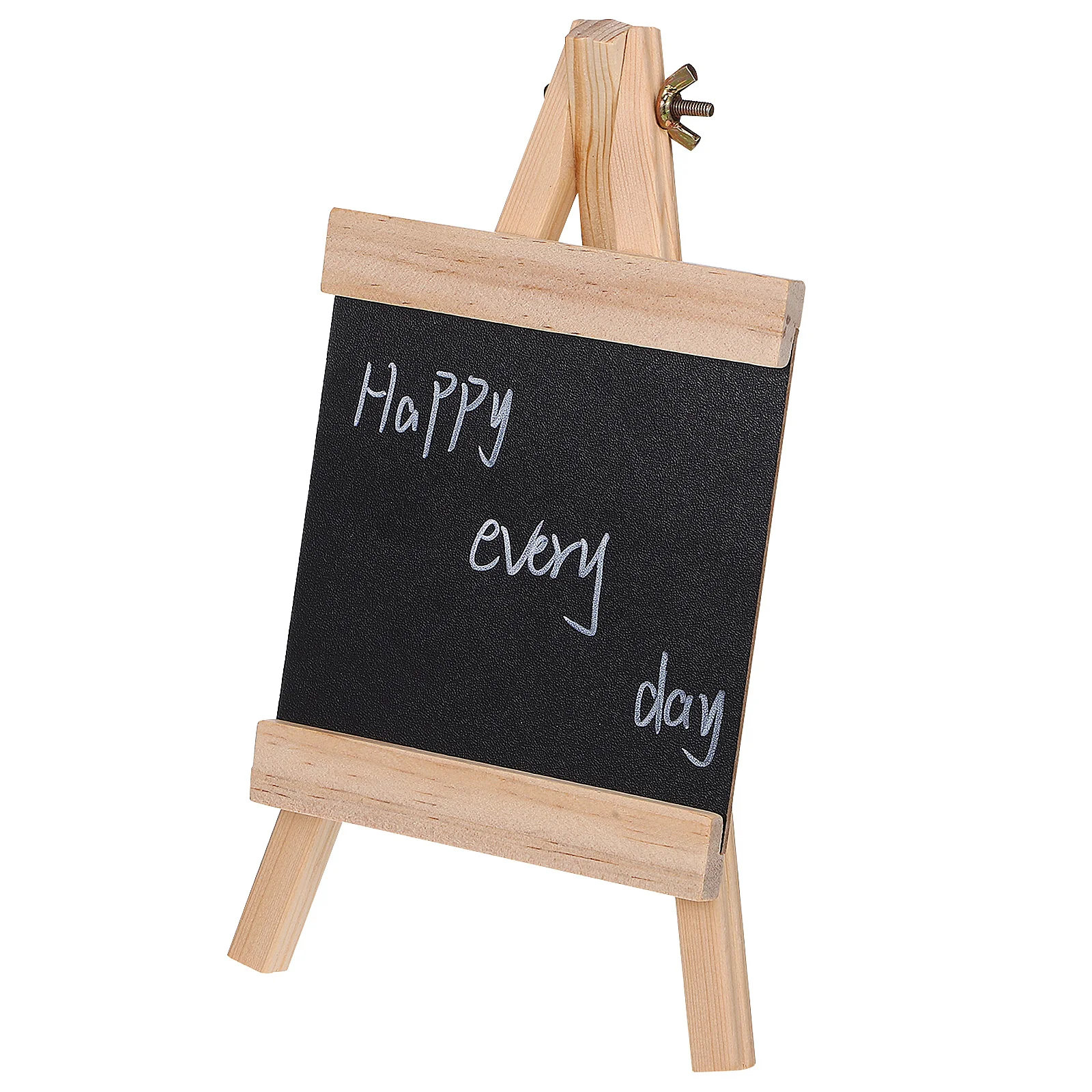 1 قطعة السبورة الخشبية الصغيرة منضدية تسجيل مع حامل لمطعم الحلوى الجدول الديكور السبورة تسجيل #6