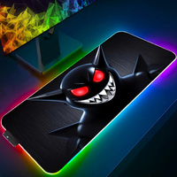LED Mouse Pad G-gengar Mousepads New overlock waterproof Anti slip rubber Office Carpet 900x400 RGB Computer Mice Pad For gamer