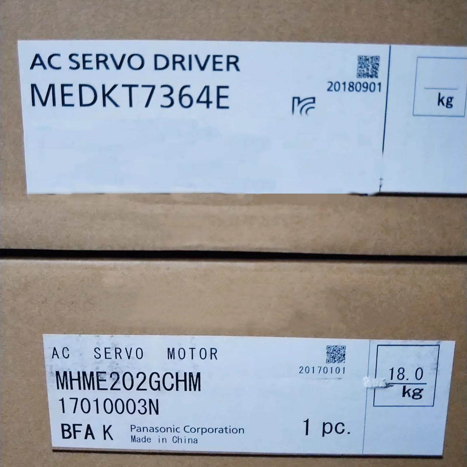 

1pc New In Box MHME202GCHM MHME302GCHM MHME502GCH MHME152G1G AC Servo Motor One Year Warranty