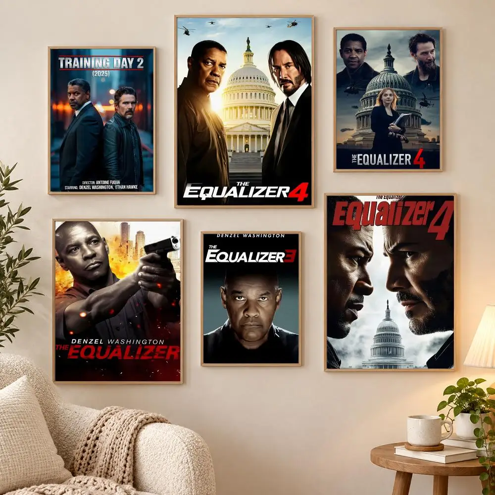 The Equalizer Poster Waterproof HD Modern Peel And Stick Wall Decor Living Room Dorm Garage
