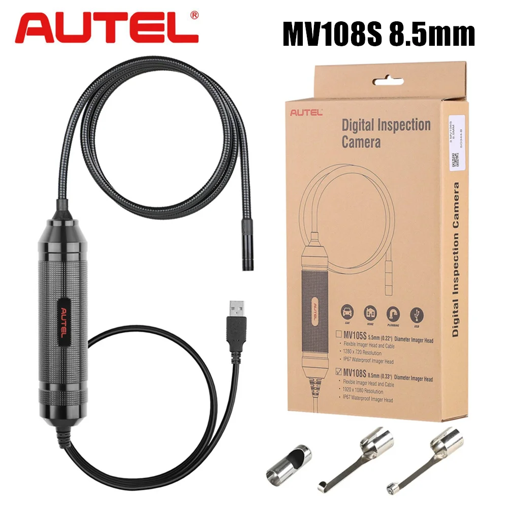 

Цифровая инспекционная камера Autel MaxiVideo MV108S 8,5 мм для комплекта планшетов MaxiSys
