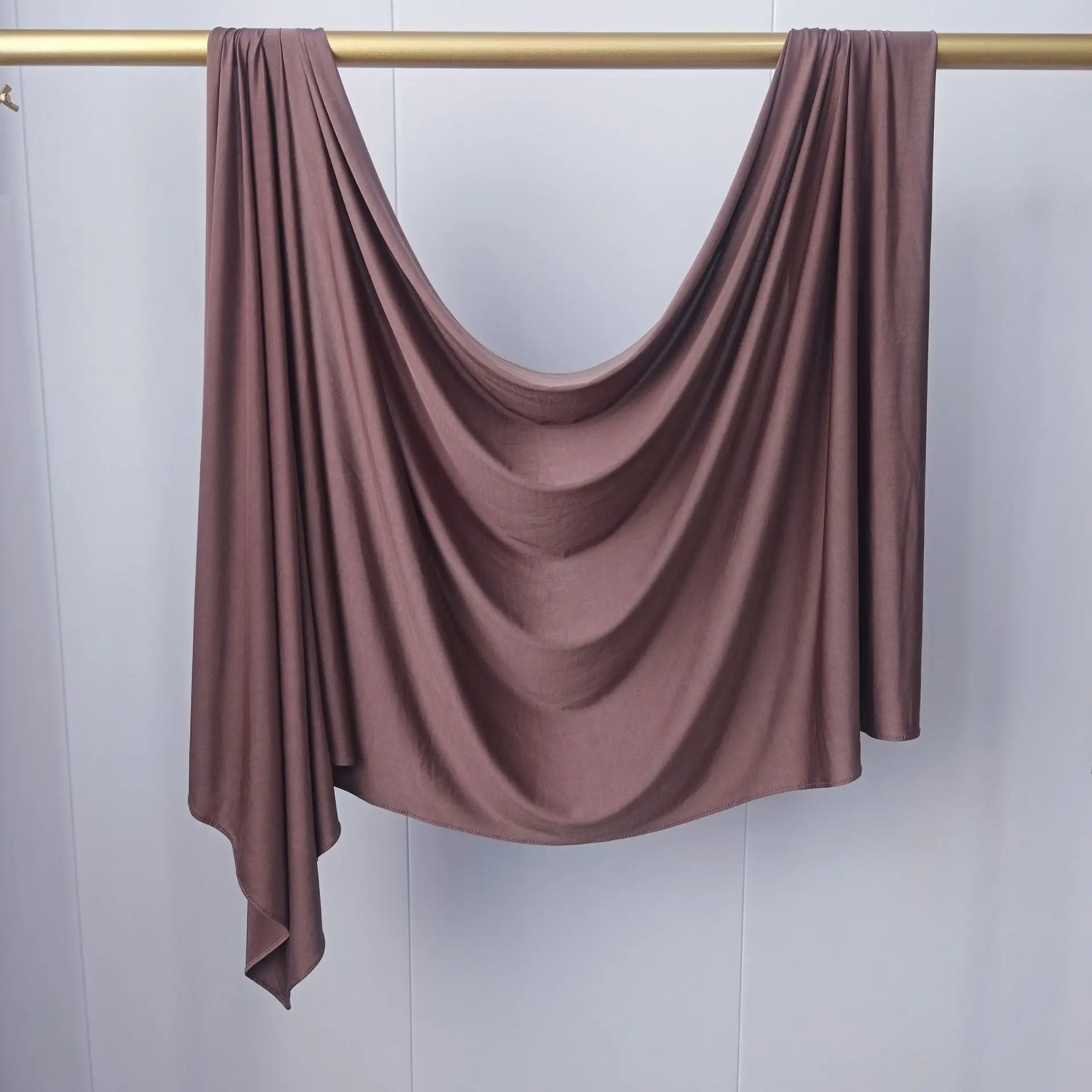 Nieuwe Premium Liquid Jersey Hijab Sjaal Shawl Maleisië Hoofddoek Hoofdwindingen Islamitische Mode Turbans voor Vrouwen Turban Ramadan Hijabs