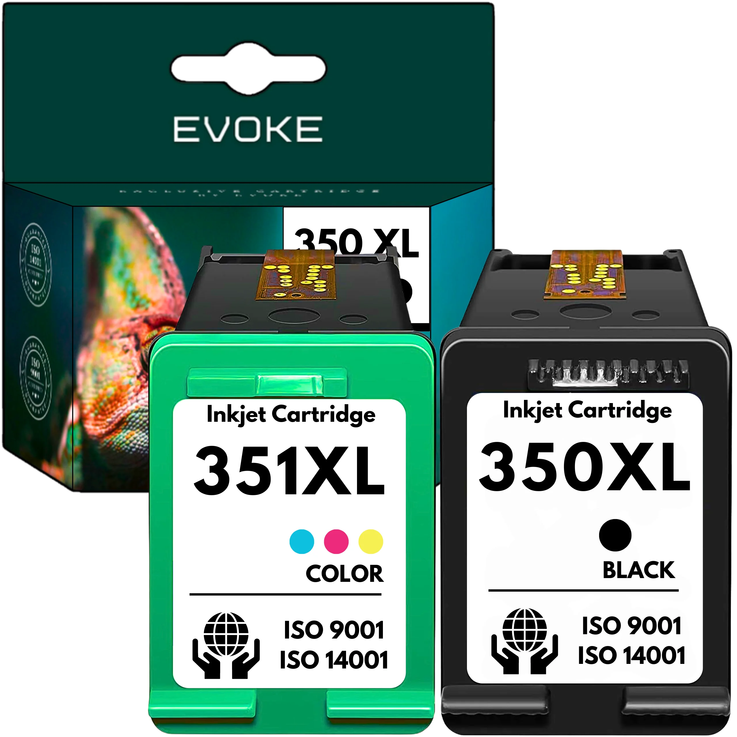 Hp 350 351 Zwarte Karkas Set