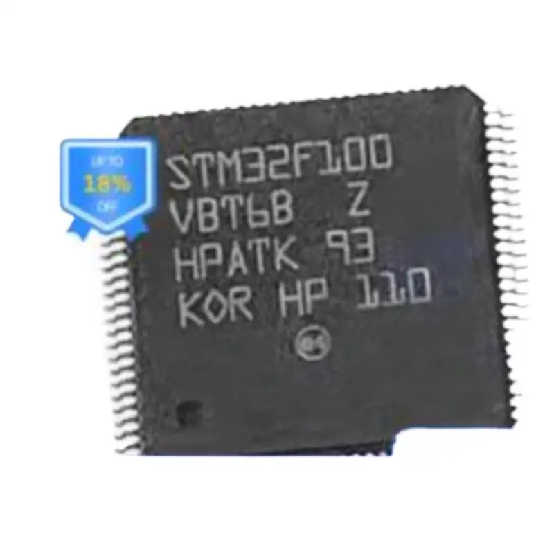 

100% НОВИНКАВысококачественная продукция STM32F100VBT6B STM32F100VBT6 LQFP-100 ARM-MCU