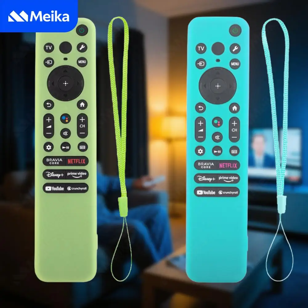 Silicone Protective Case for SONY TV Remote RMF-TX810P RMF-TX900U TX800C Shockproof Anti-Slip Controller Cover