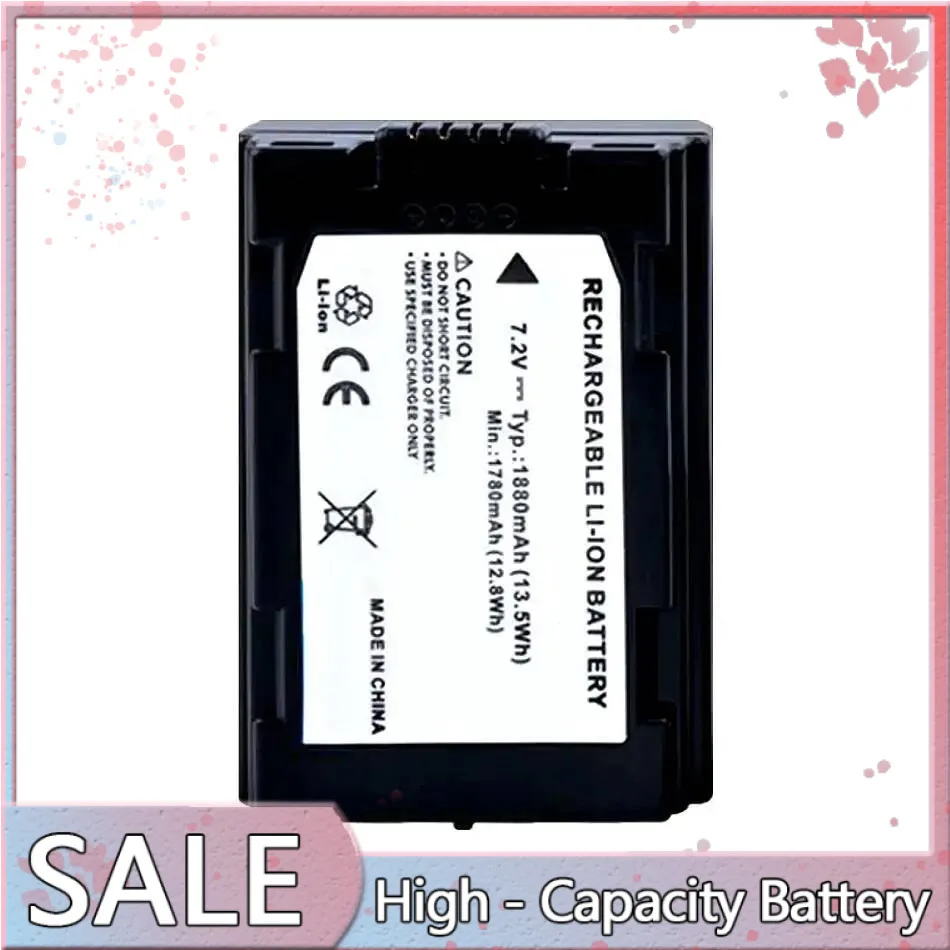 

Camera Battery Cgr-S602 1880mAh For Panasonic Cgr-S602A Cgr-S603 Dmw-BL14 For Lumix Dmc-L1 Dmc-LC40 Dmc-LC5 For Leica DIGILUX1
