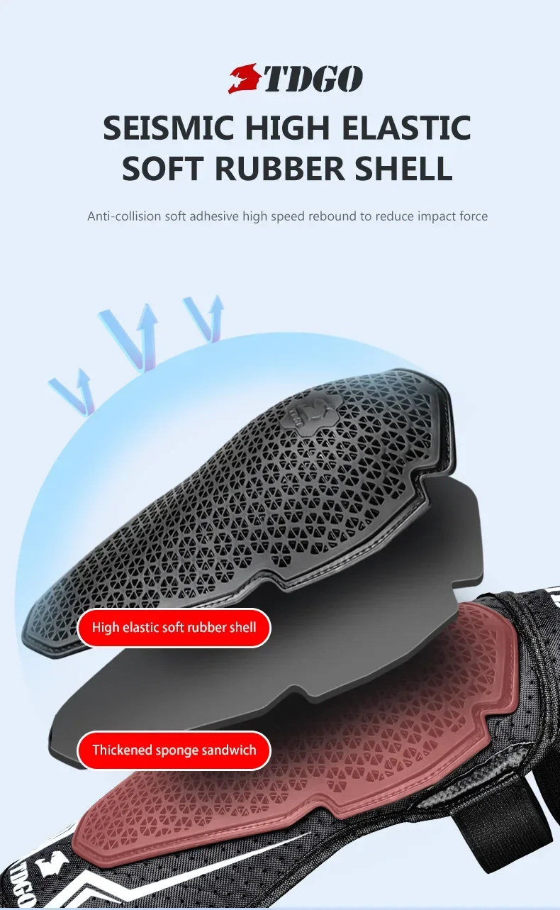 

Breathable Adjustable Motocross Knee Pads Summer Motorcycle Riding Protective Guards with Mesh Design for Bike Racing, Cycling