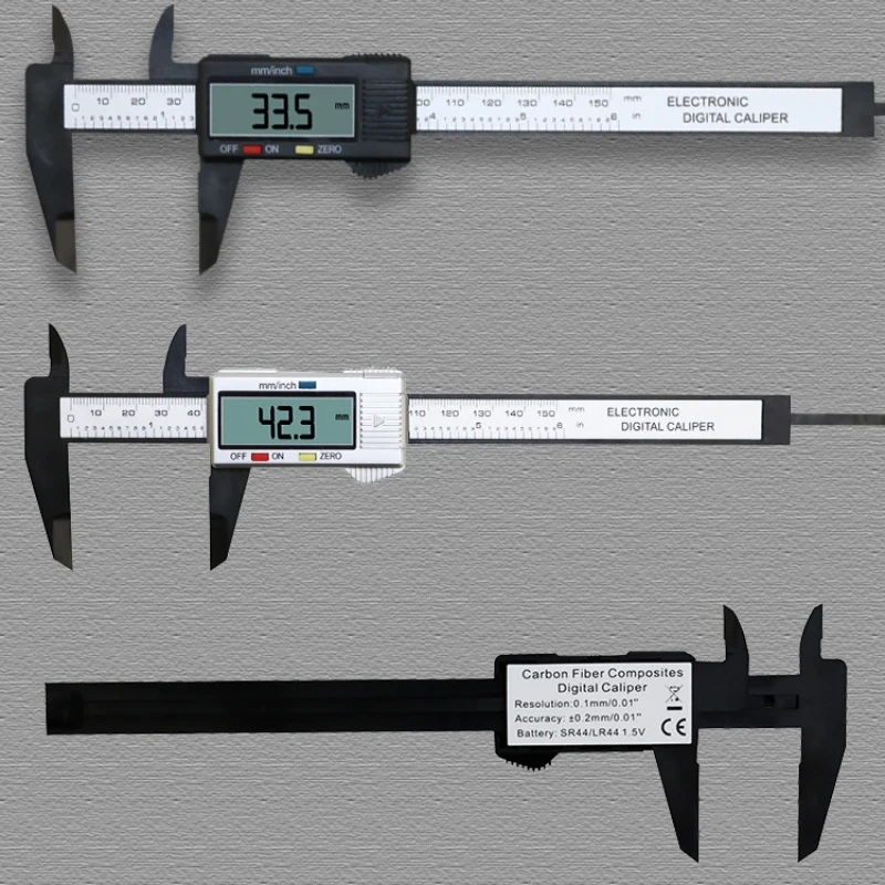 Multifunction 0-150mm Electronic Digital Display Vernier Caliper Teeth Measuring Dental Tools Dentistry Accessories Laboratory