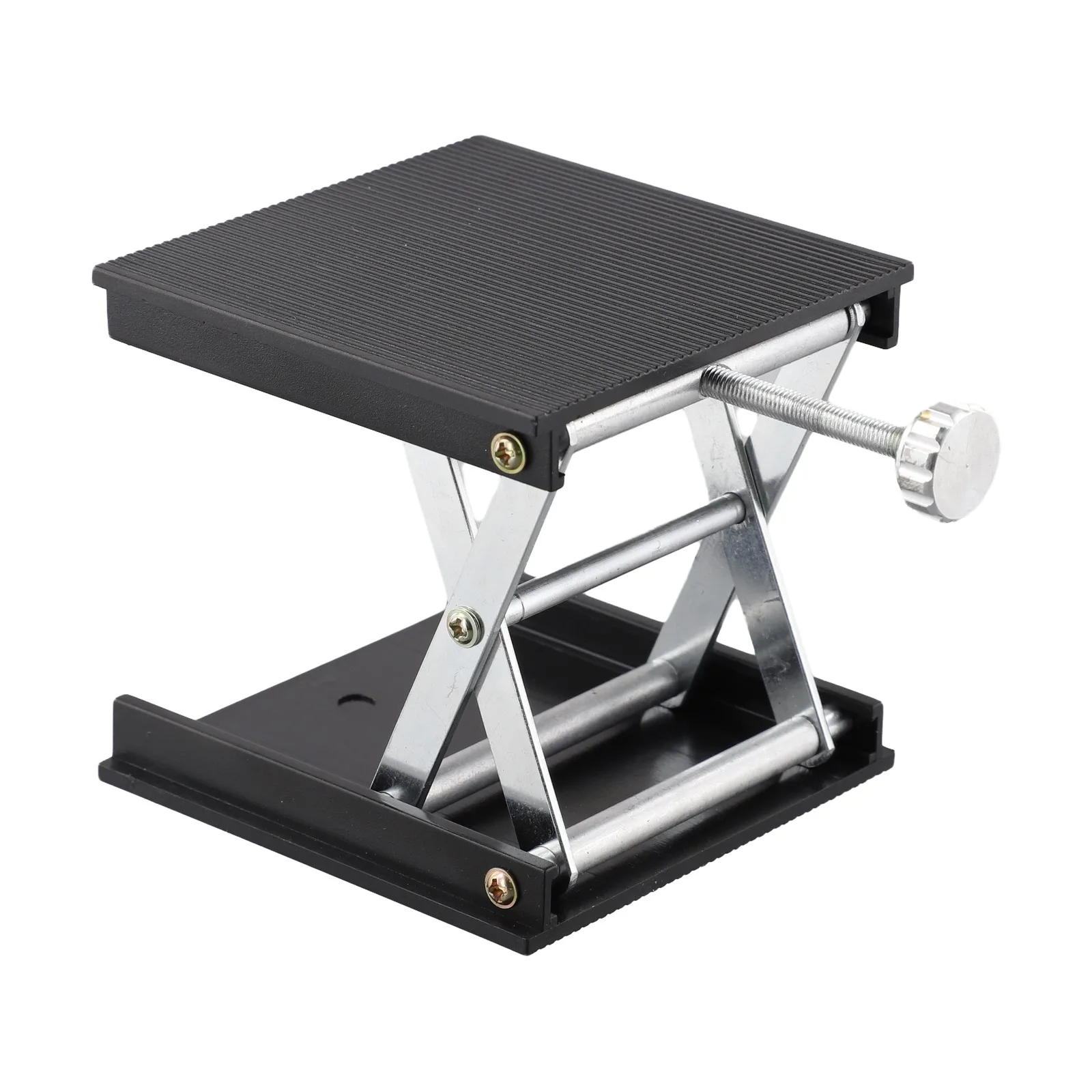 Plastic Construction Level Lift Table for Woodworking Carving Workstations and Compact Lab Equipment Support Systems