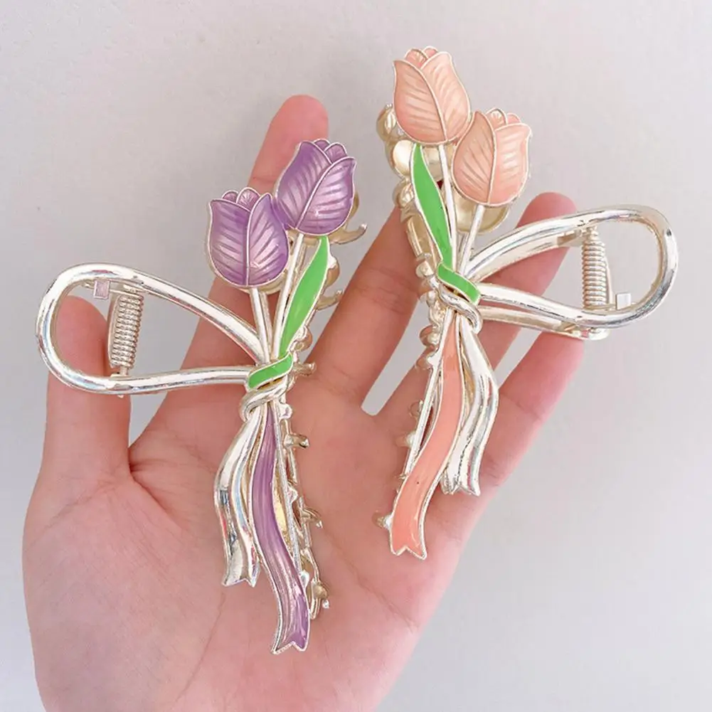 Decorative Exquisite Anti-slip Hair Fixed Women Hair Claws Hairstyle Tool