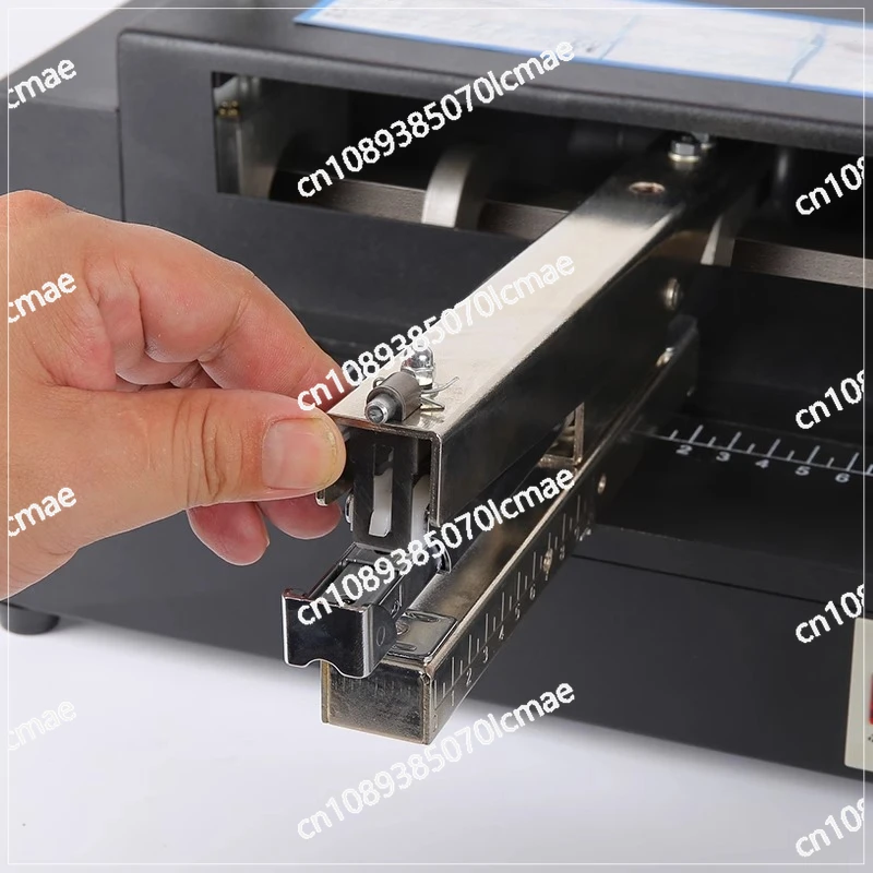 Electric Multifunctional Double Head Binding Machine Heavy Duty Thickening Labor-saving Universal Intelligent Induction Stapler