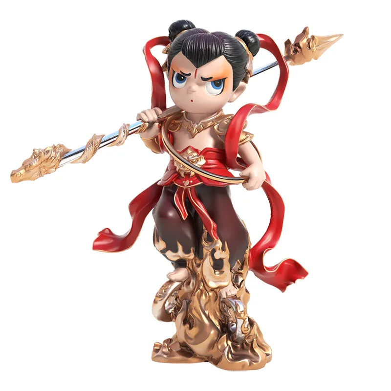 

Nezha sea table ornaments, living room porch home decoration Internet celebrity figure model