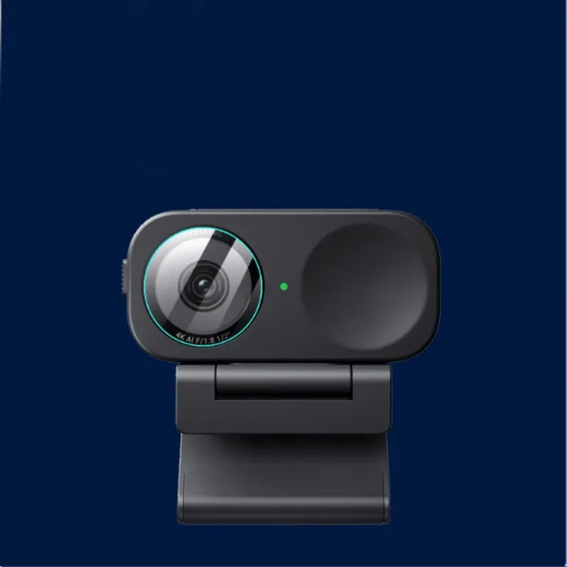 2 قطعة حامي الزجاج المقسى الصلب HD عدسة طبقة رقيقة واقية غطاء درع ل Insta360 Link 2/2C 4K ملحقات حماية كاميرا الويب