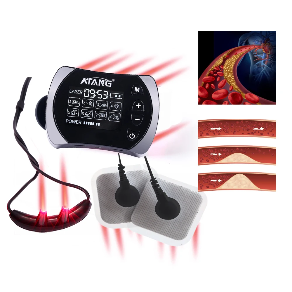 Physiotherapie 650 nm Diabetes Halbleiter Kaltlaser Rhinitis Therapie Uhr/Laser Therapie Instrument