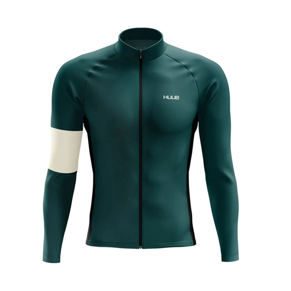 HUUB Team Herbst Radfahren Jersey Männer Lange Ärmel Peo Radfahren Kleidung MTB Maillot Ropa Ciclismo Bike Sport Uniform – Detail 4