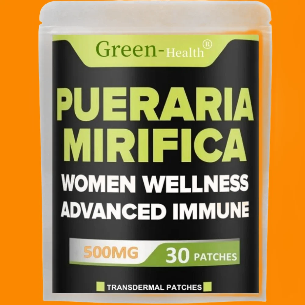 30 Patches Pueraria Mirifica Transdermal Patches Support Women's Wellness Naturally, Immune System & Energy